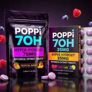 Poppi 7OH — Buy 35mg and 75mg 7-Hydroxymitragynine Tablets Online USA & Canada