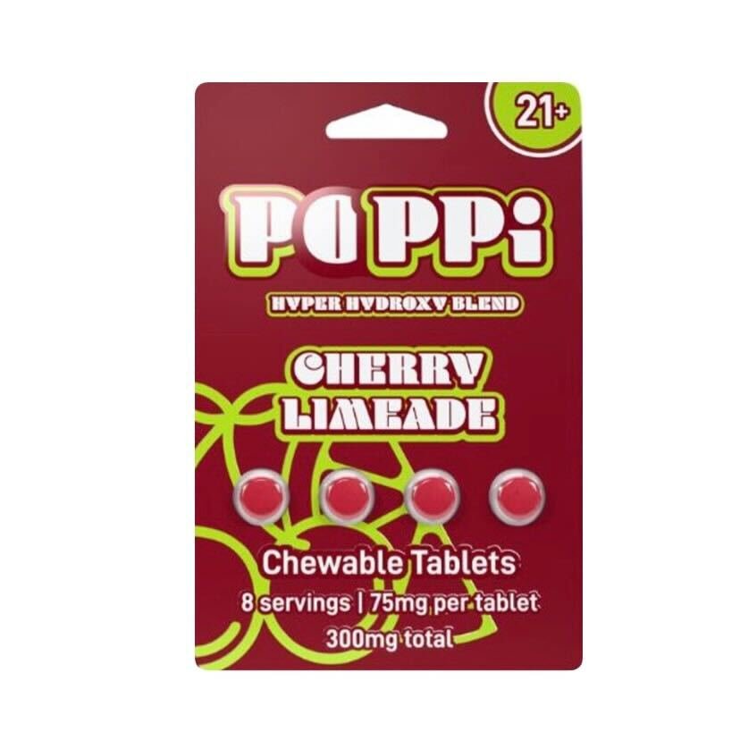 Contact Poppi 7OH — Cherry Limeade tablets